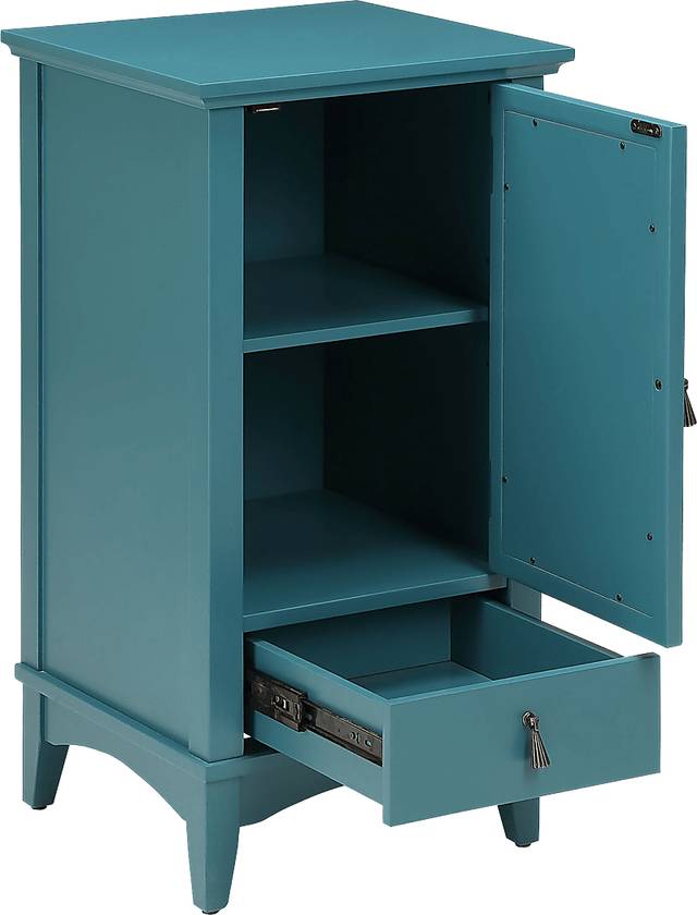 Darla Blue Accent Cabinet - Thumbnail - Image 2