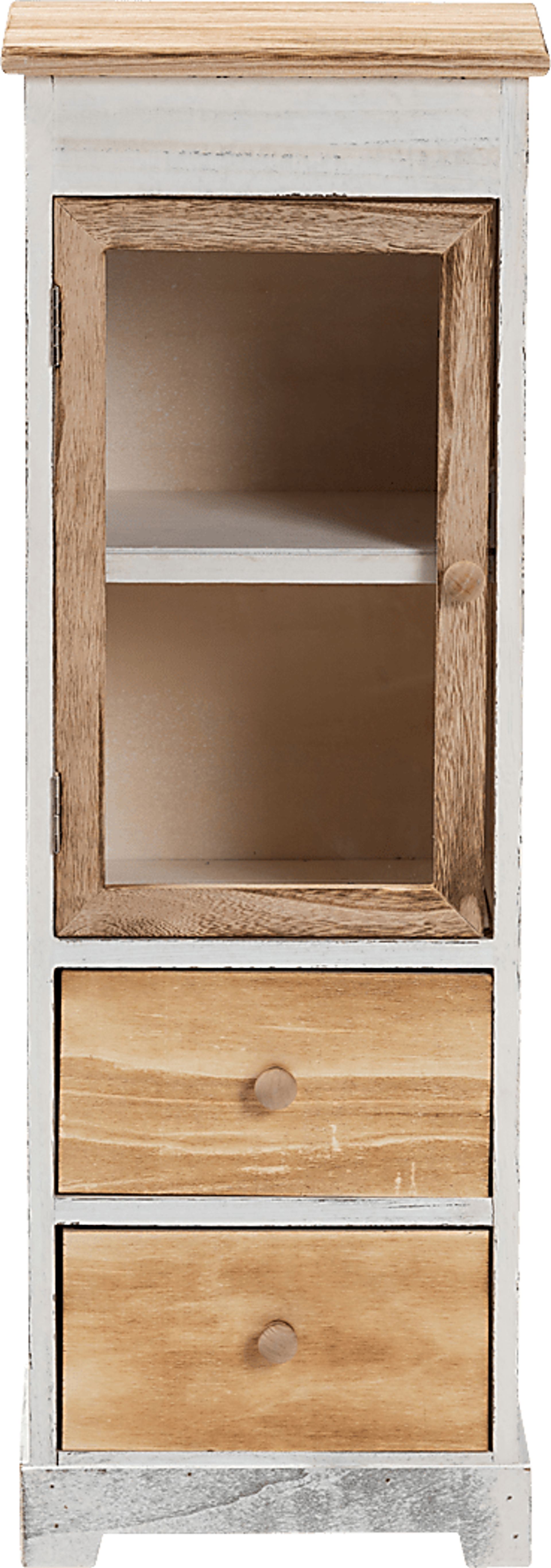 Darlane White Small Accent Cabinet - Image 3