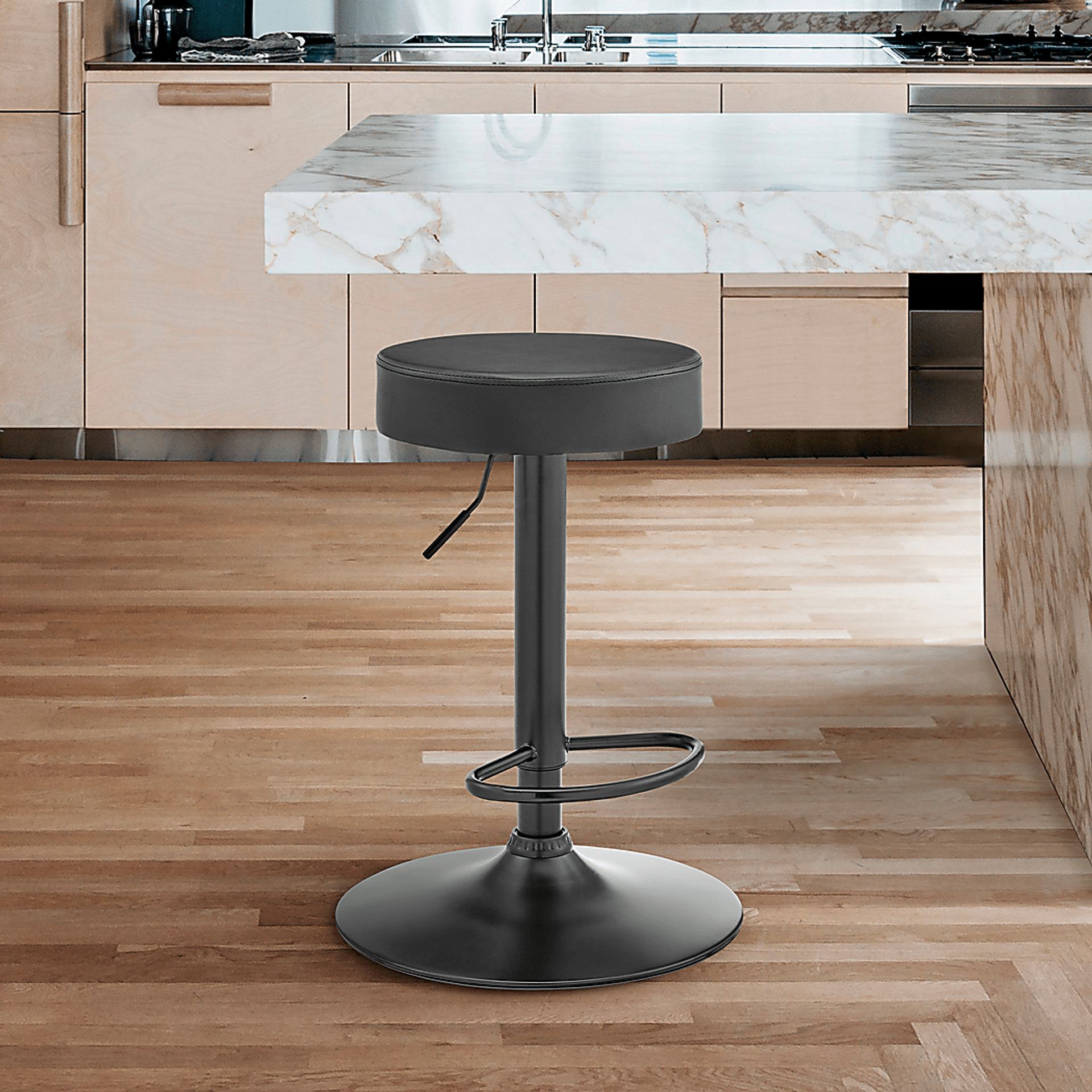 Darlanne Dark Gray Barstool - Image 2