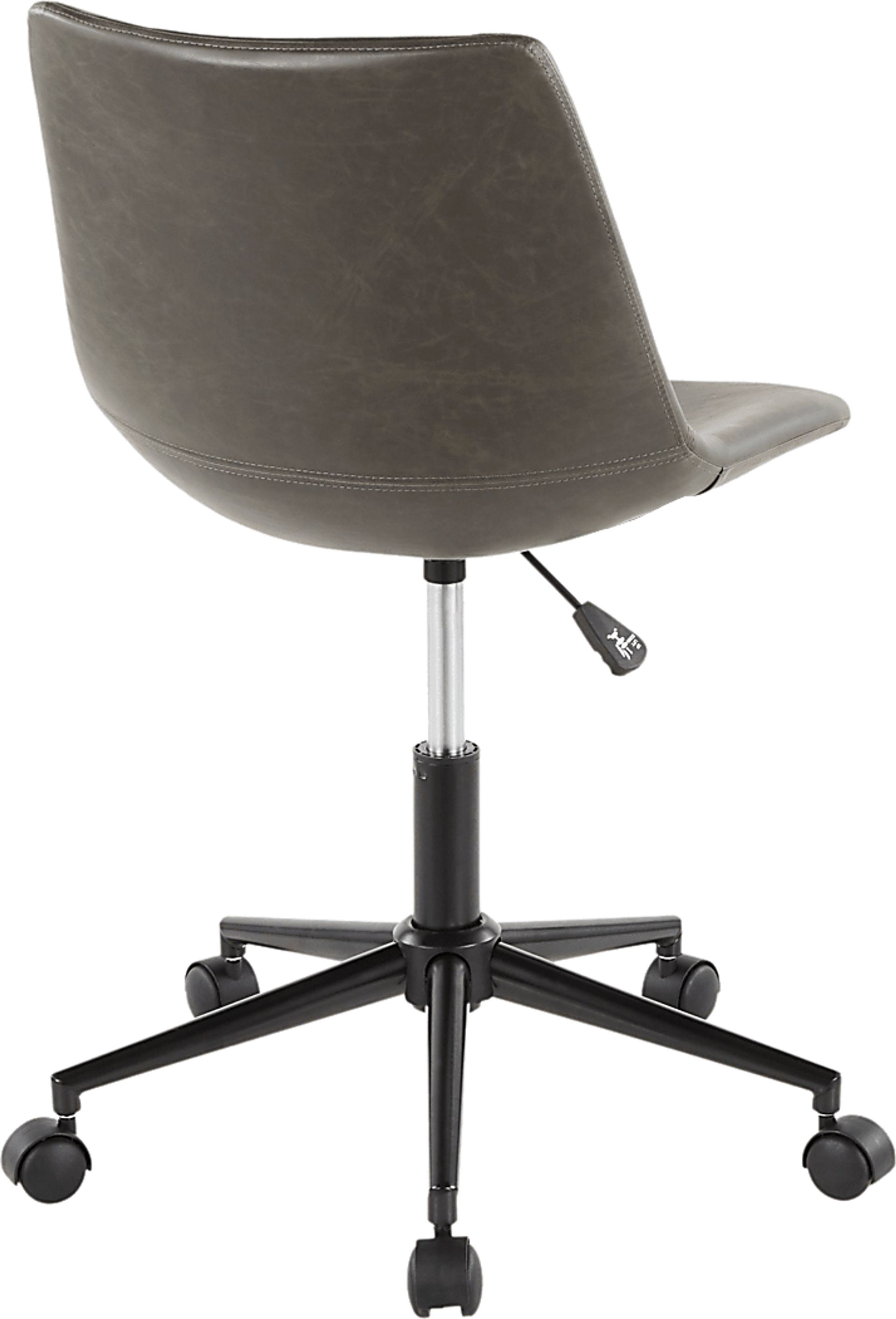 Darley Gray Desk Chair - Image 2