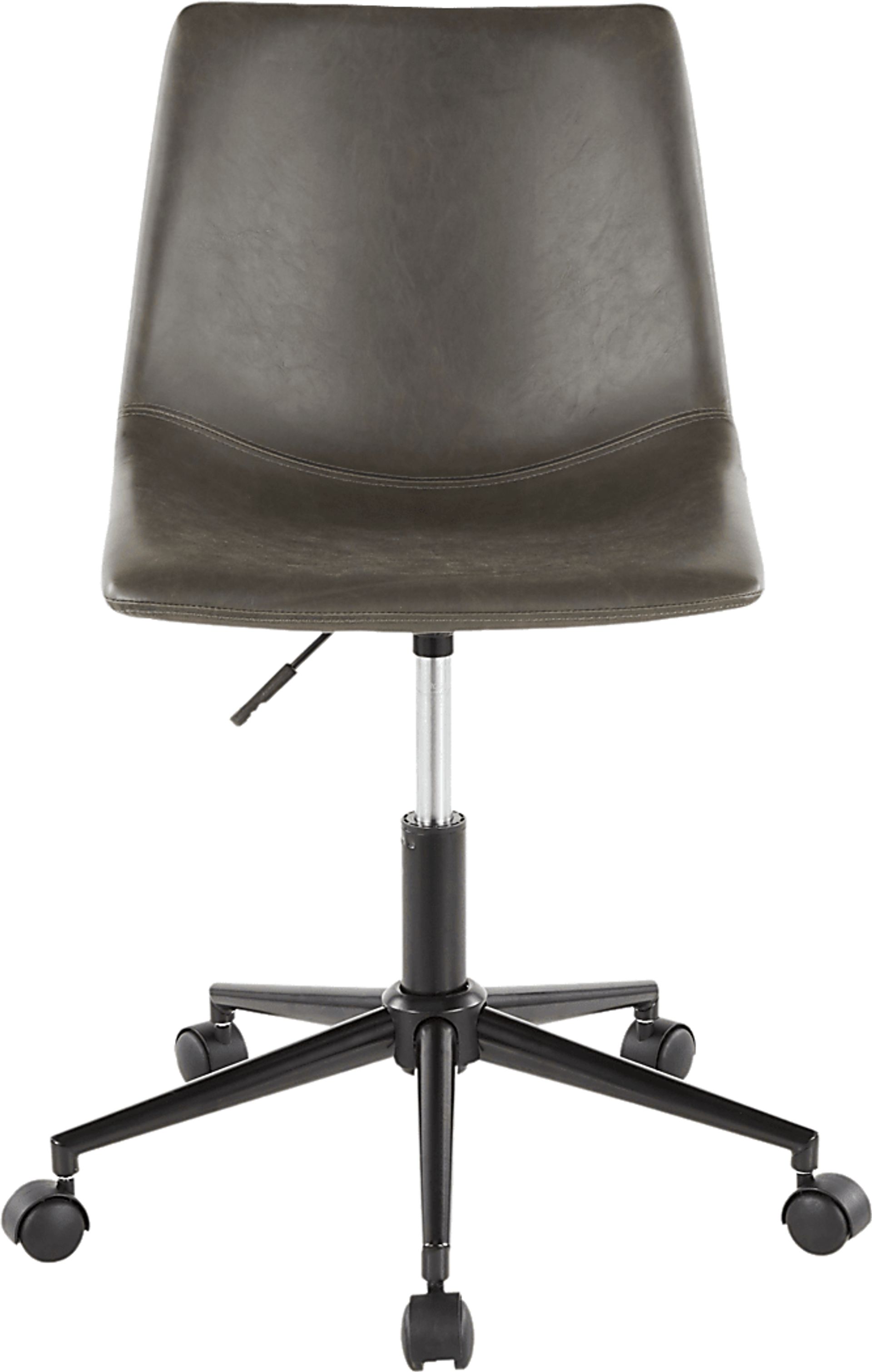 Darley Gray Desk Chair - Image 4