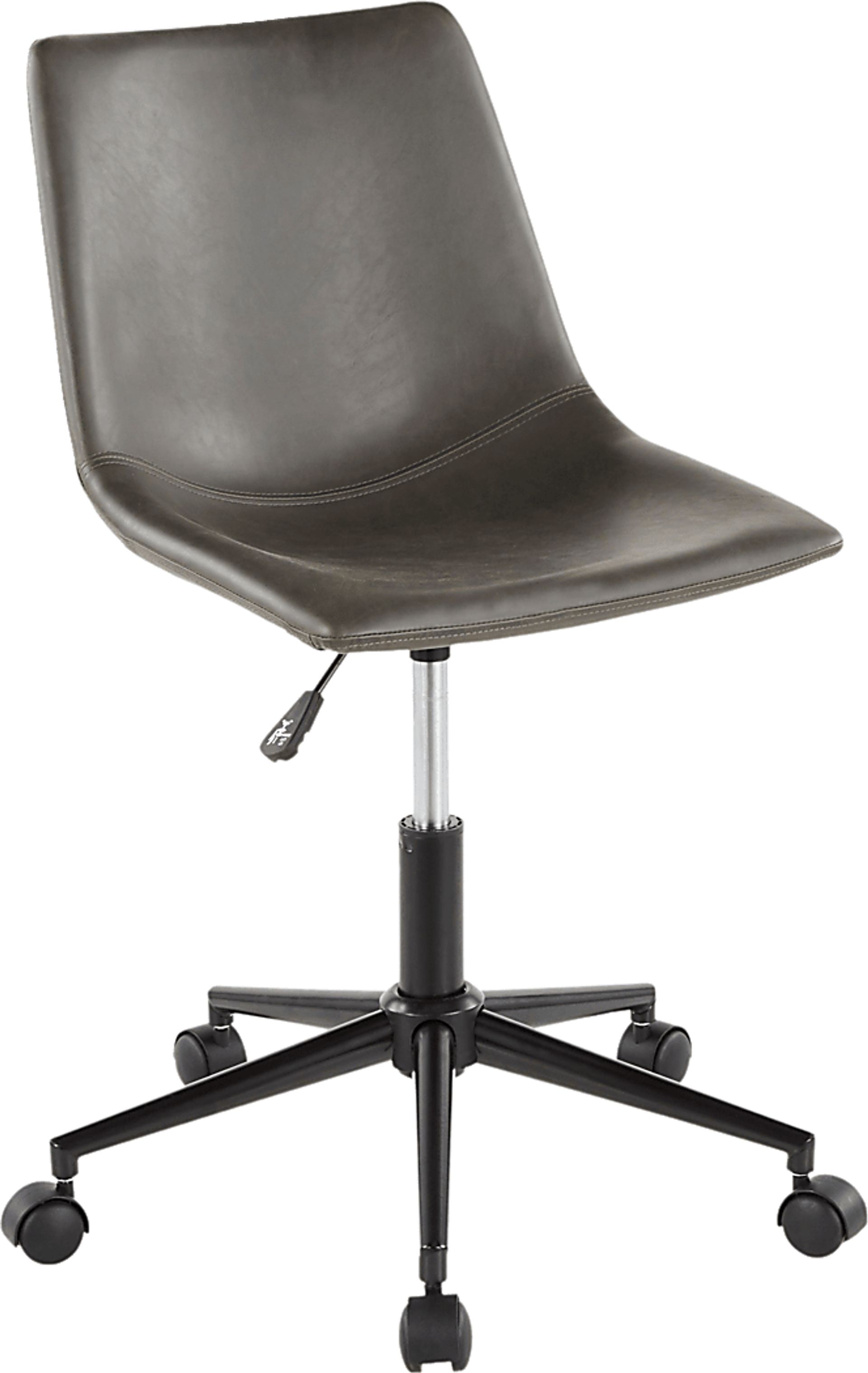 Darley Gray Desk Chair - Image 1