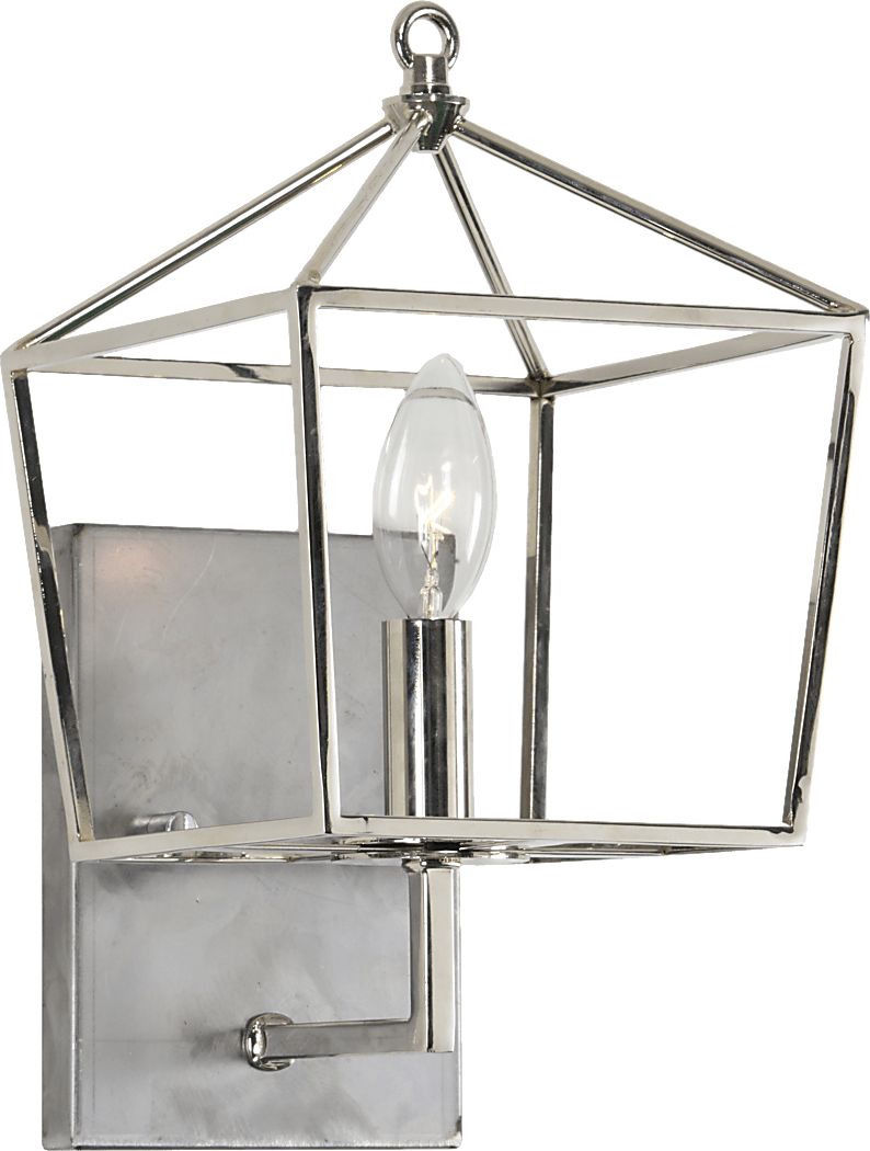 Darlington Town Silver Wall Sconce Rooms To Go