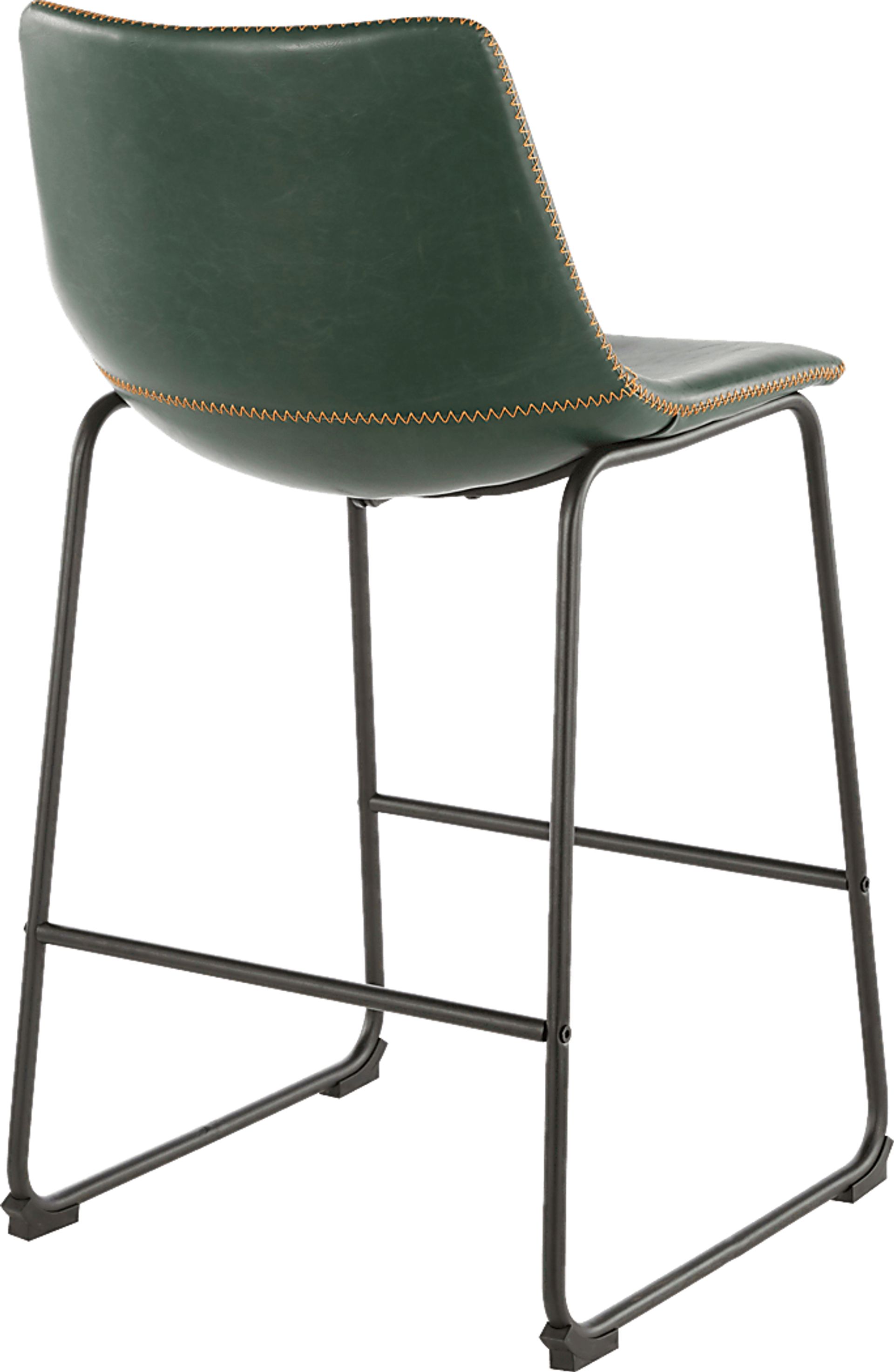 Darnell Green Counter Height Stool, Set of 2 - Image 2