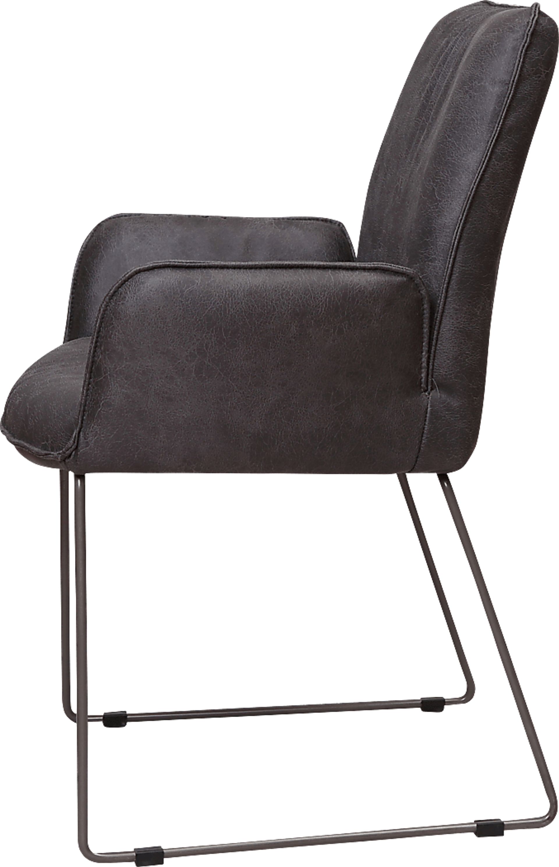 Darnley Gray Arm Chair (Set of 2) - Image 2