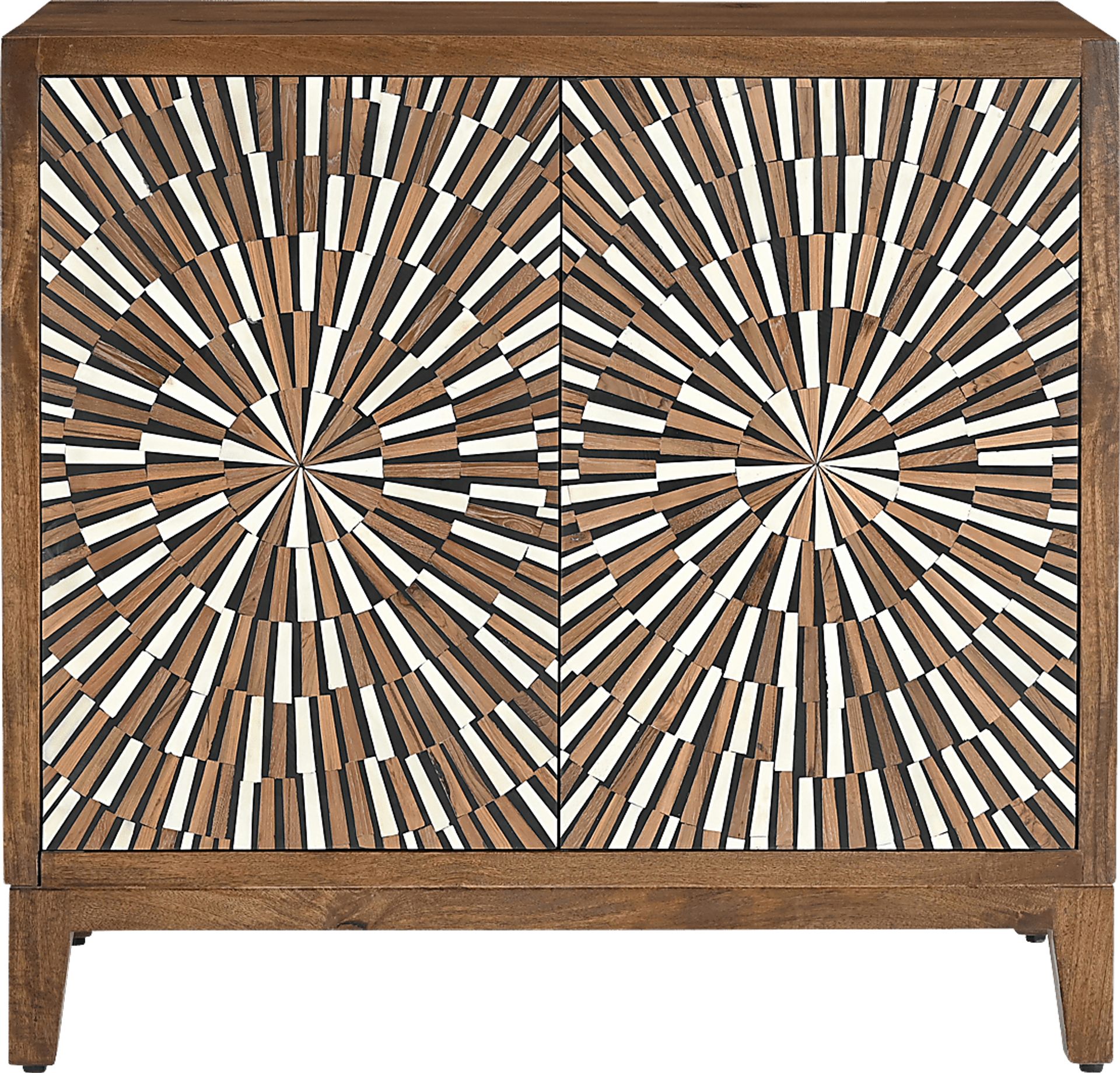 Darque Natural Accent Cabinet - Image 3
