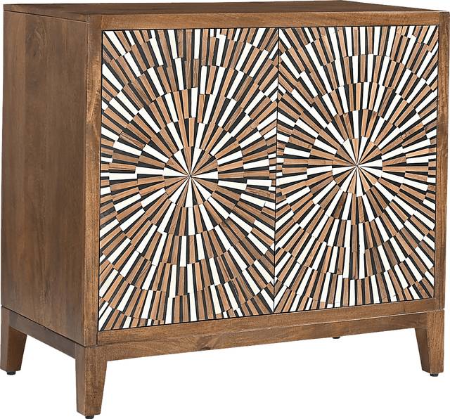Darque Natural Accent Cabinet - Thumbnail - Image 1