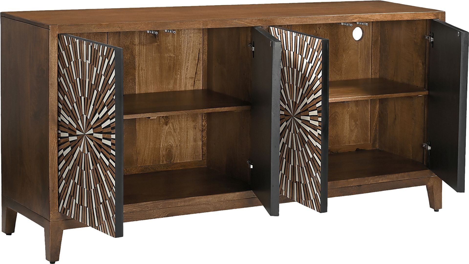 Darque Natural Credenza - Image 6