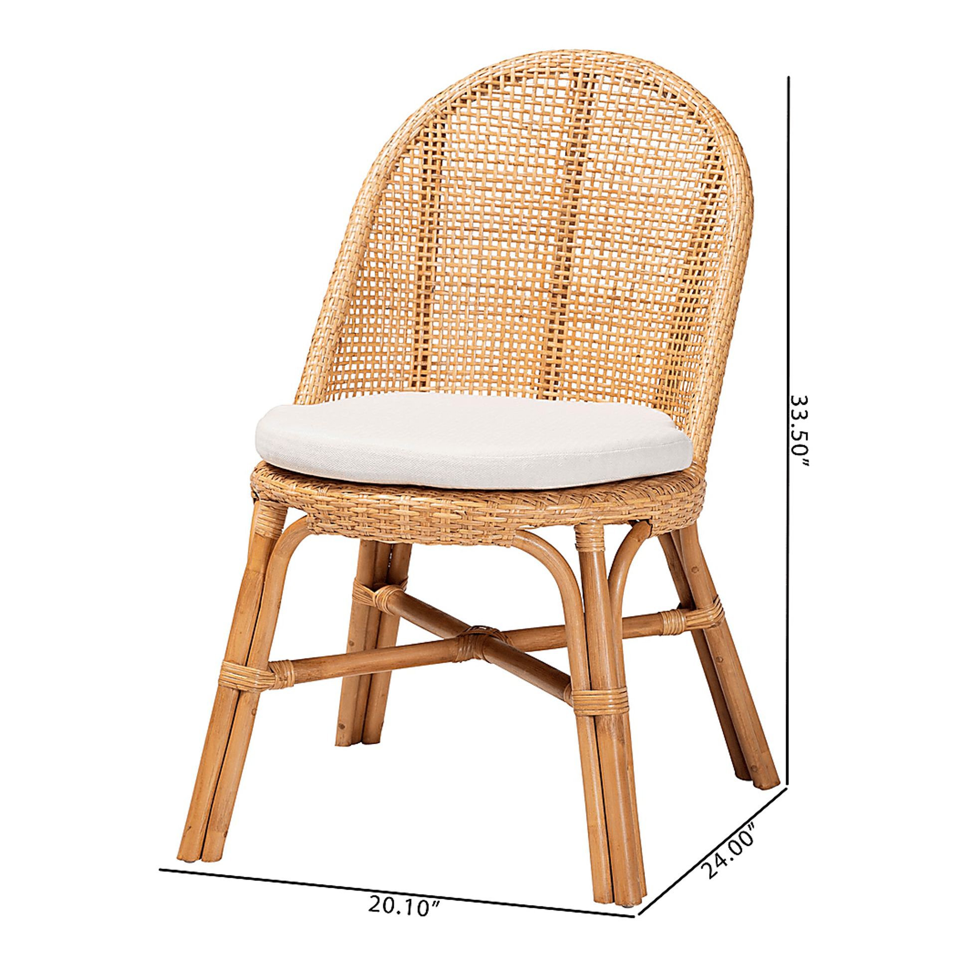 Darreny Brown Dining Chair - Image 3