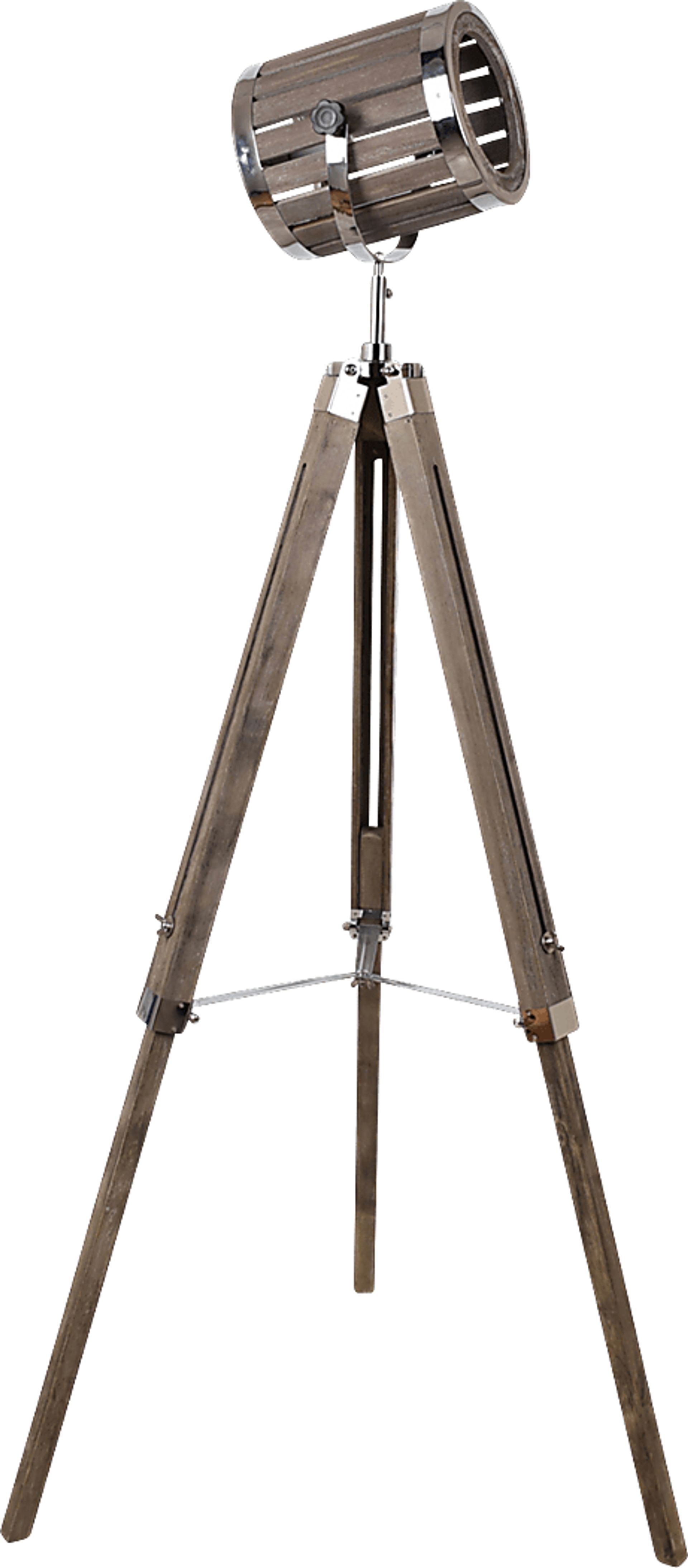 Darrington Brown Floor Lamp - Image 1