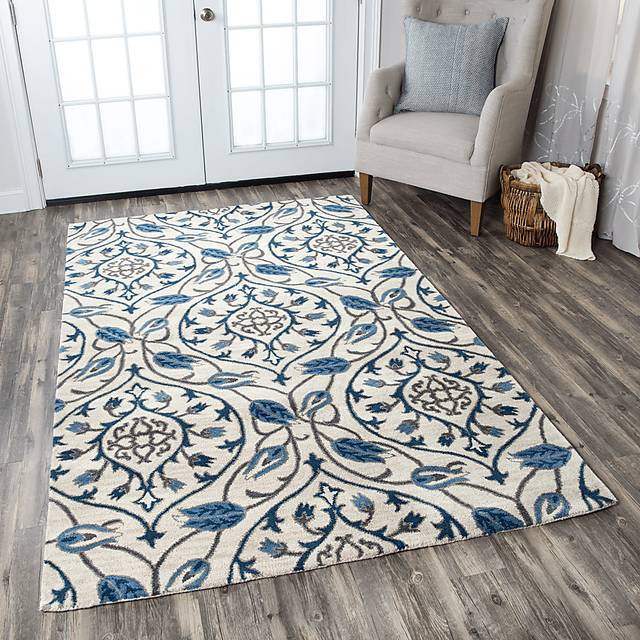 Darsa Ivory 5' x 8' Rug - Thumbnail - Image 4