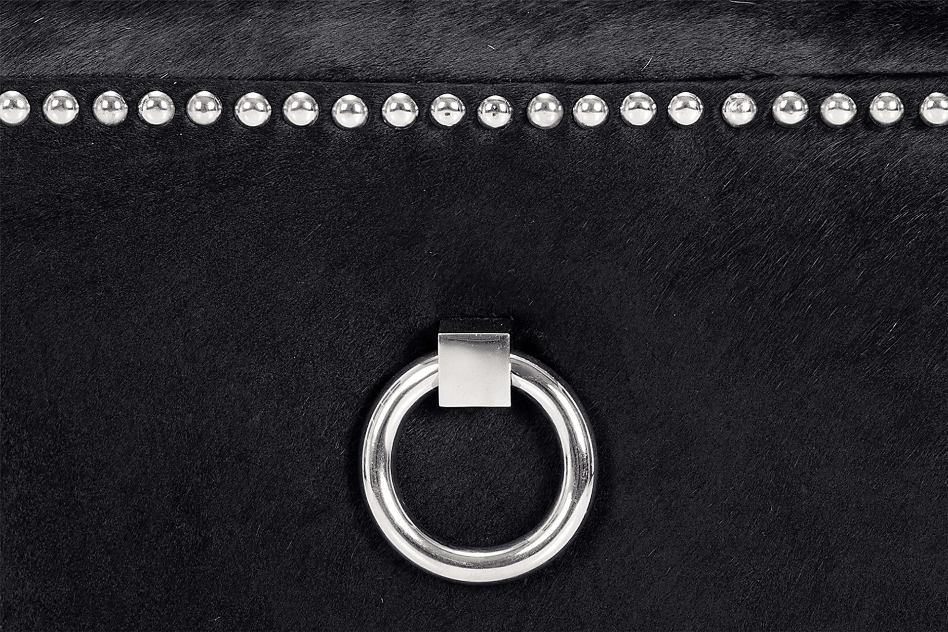 Darshan Black Ottoman - Image 3