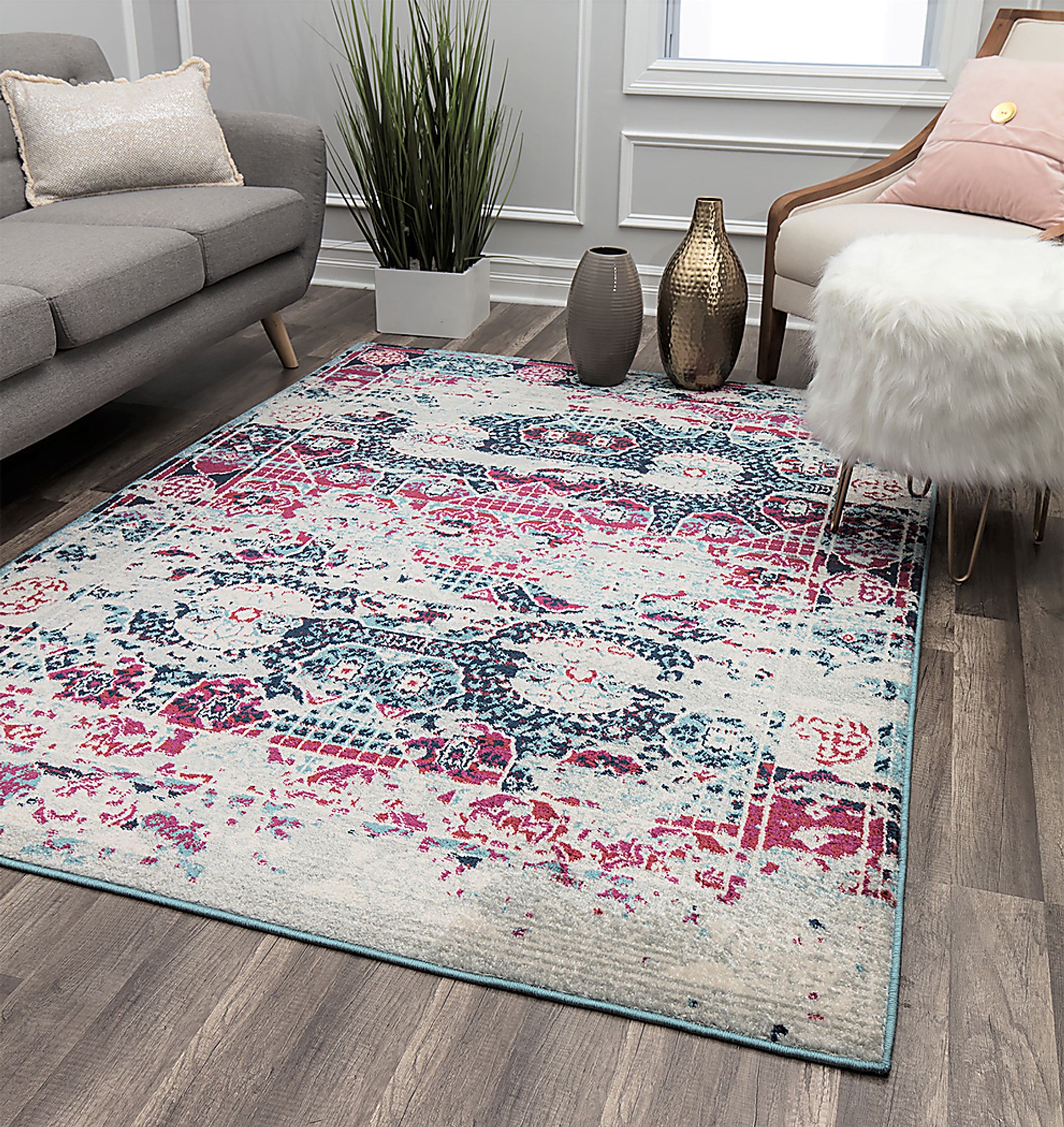 Darshil Red 8' x 10' Rug - Image 3