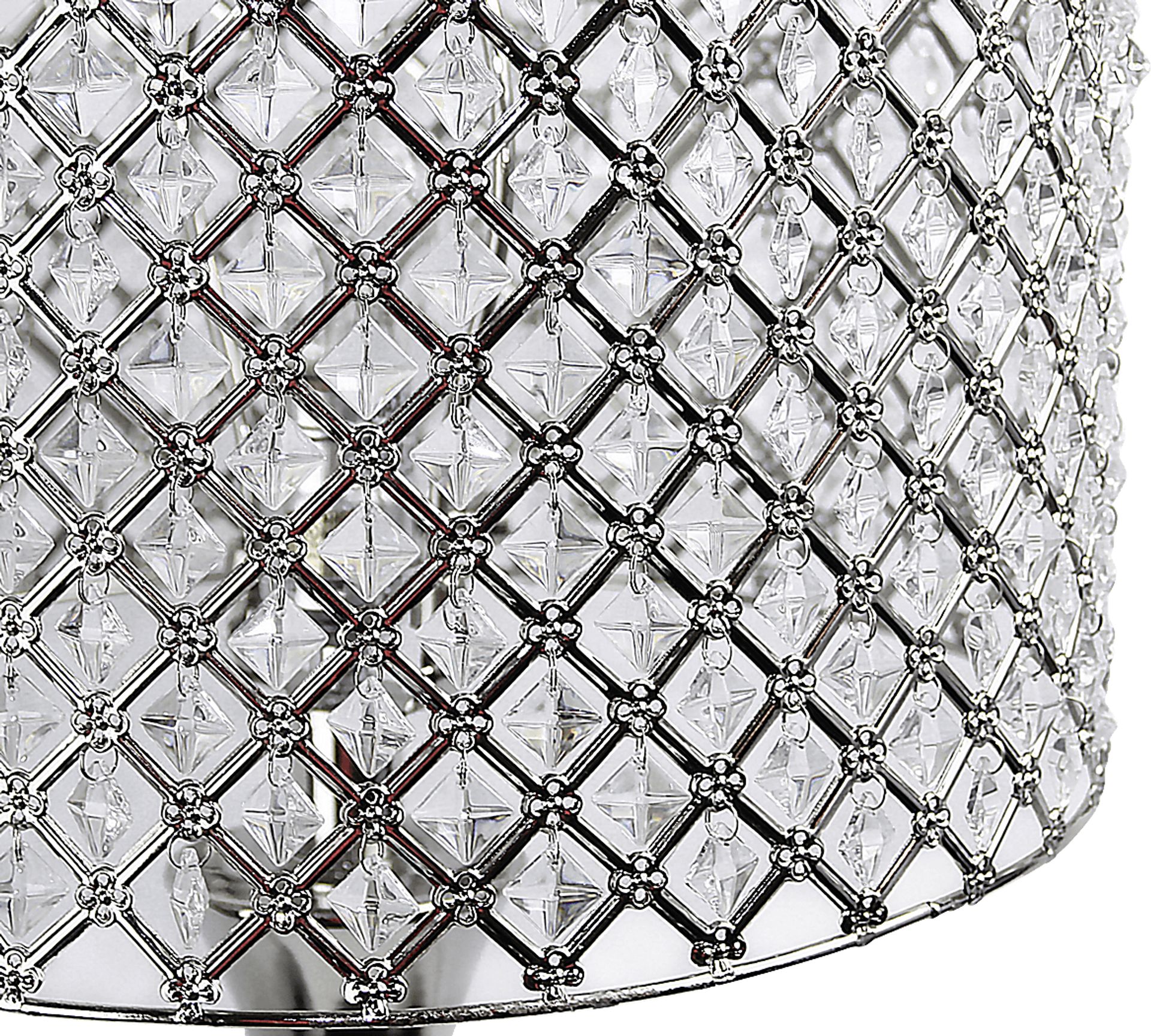 Darwin Circle Silver Lamp - Image 3
