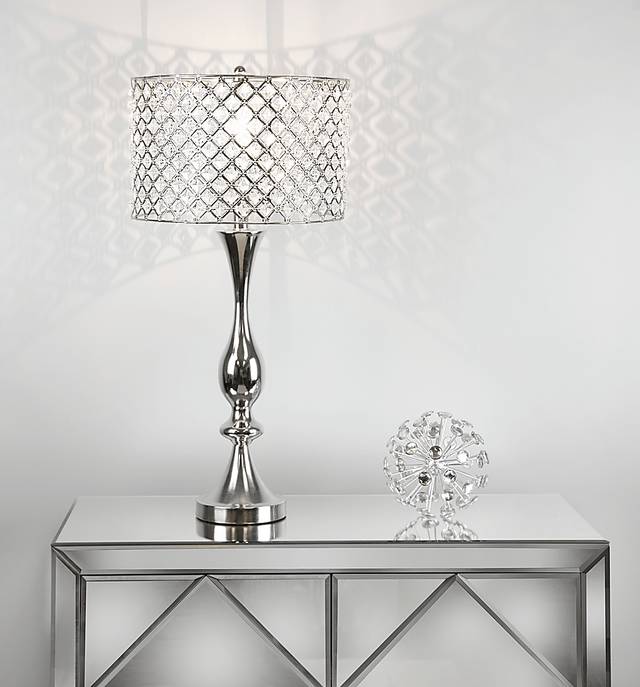 Darwin Circle Silver Lamp - Thumbnail - Image 5