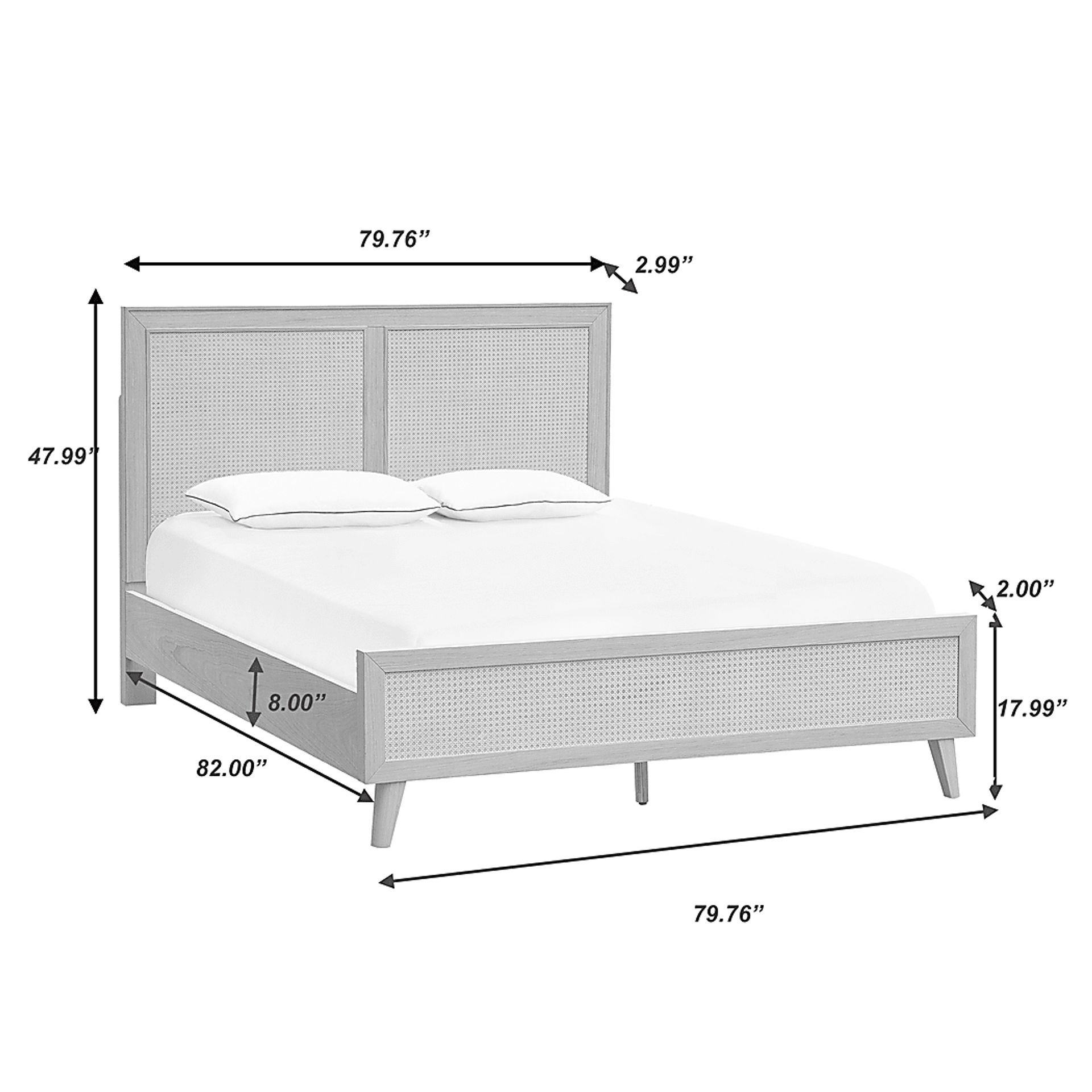 Darwood Brown King Bed - Image 10