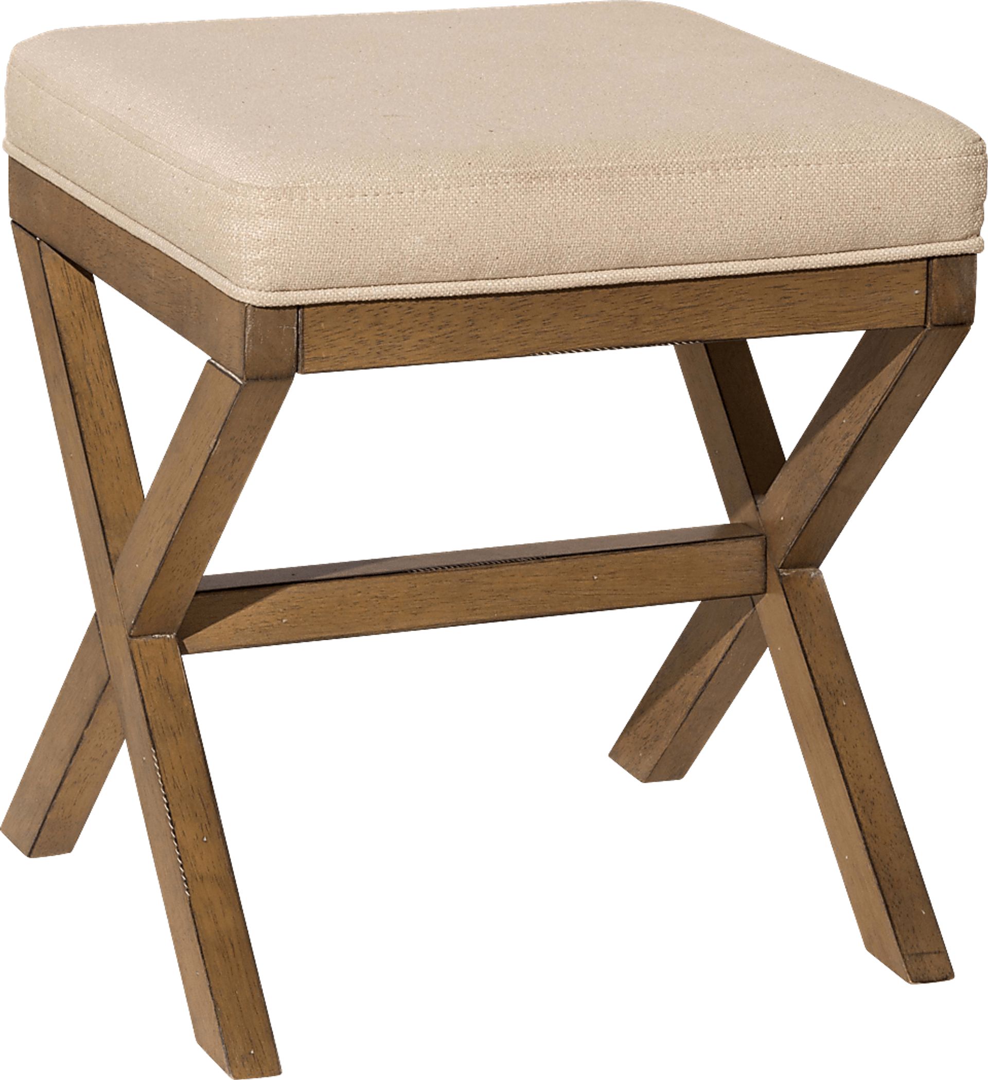 Daryn Driftwood Vanity Stool - Image 1