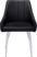 Dashby Black Chrome Arm Chair