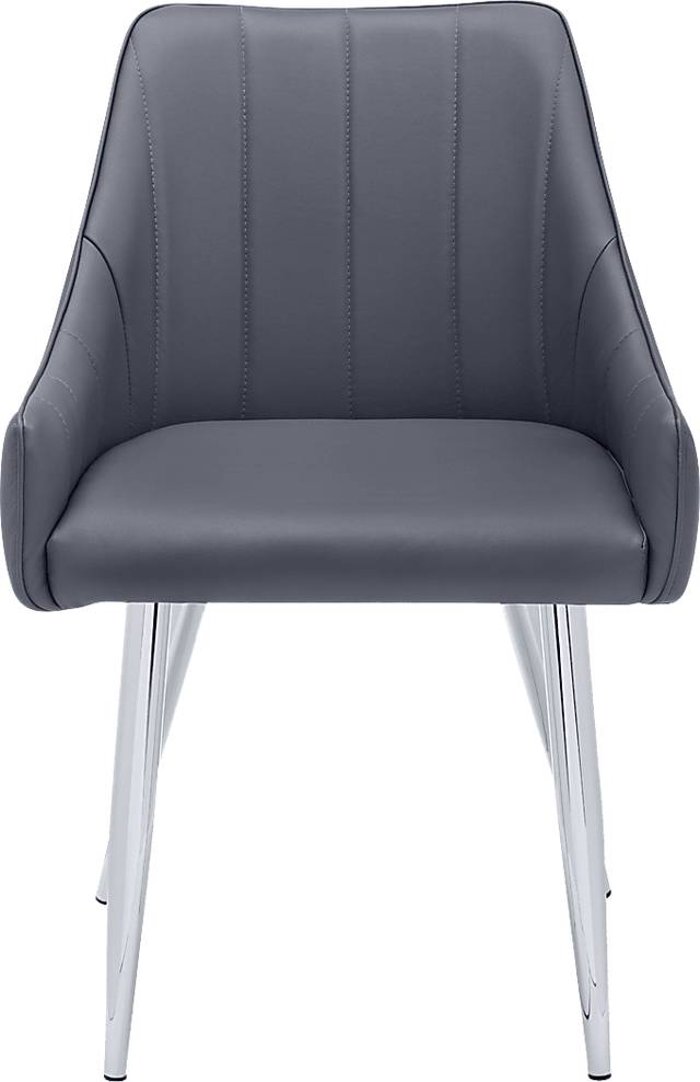 Dashby Gray Arm Chair - Thumbnail - Image 6