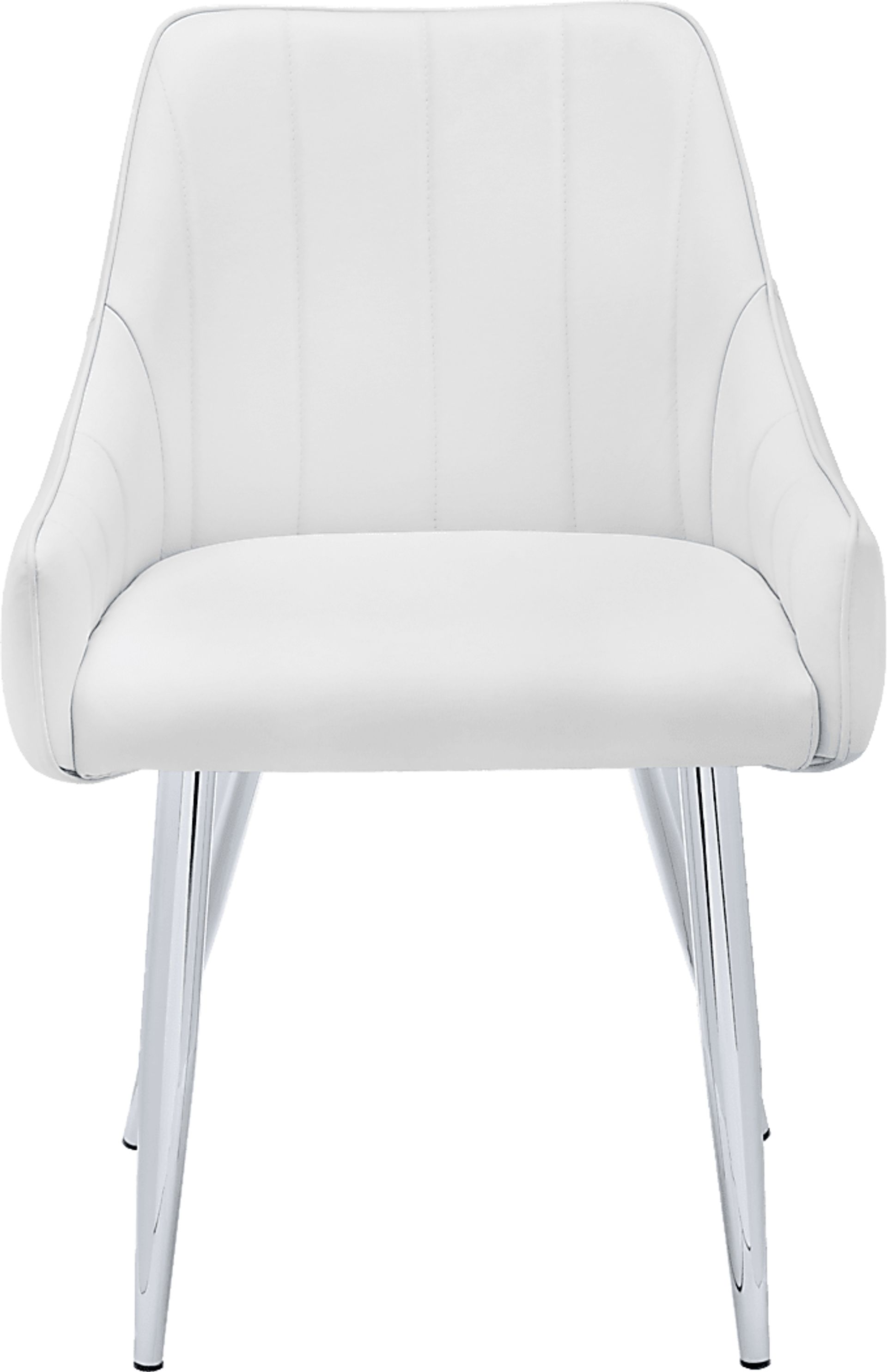 Dashby White Arm Chair - Image 6