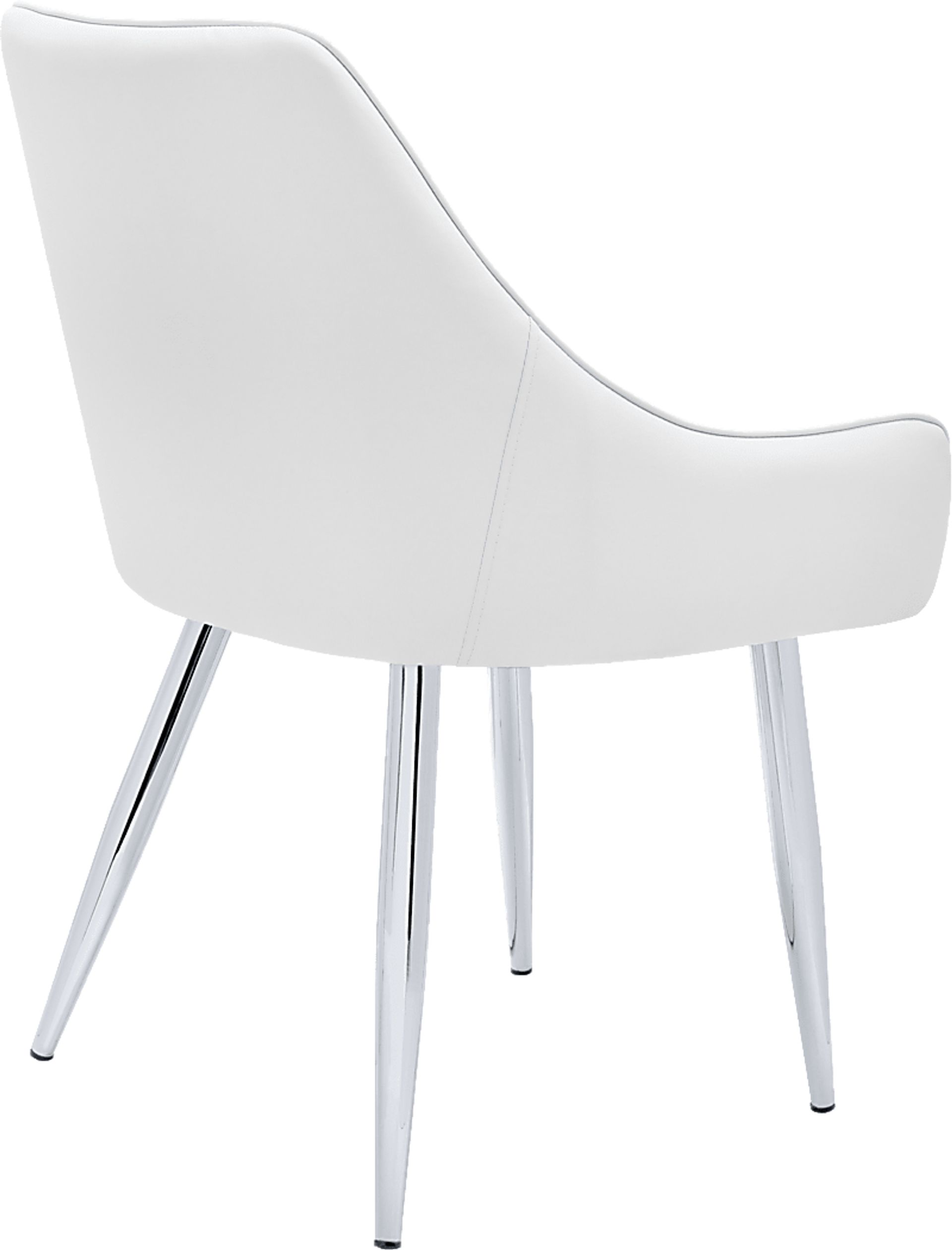 Dashby White Arm Chair - Image 7