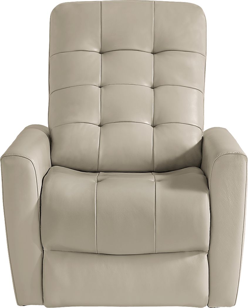 Rooms To Go Dashwood Leather Power Recliner - Thumbnail 3