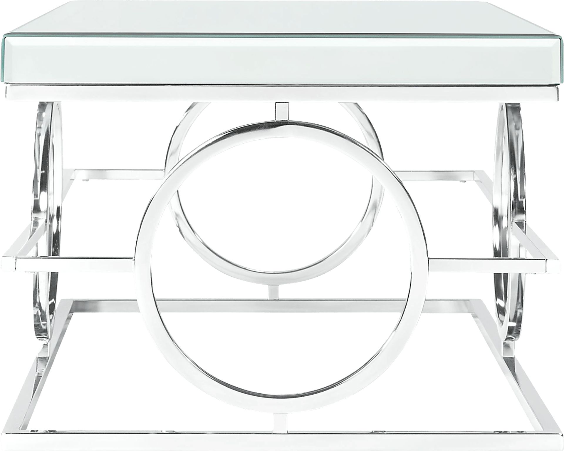 Dassow Chrome Cocktail Table - Image 5