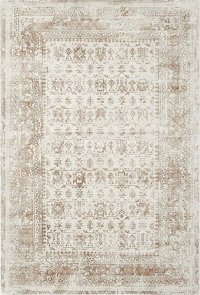 Dastan Beige 5'3 x 7'5 Rug - Thumbnail - Image 1