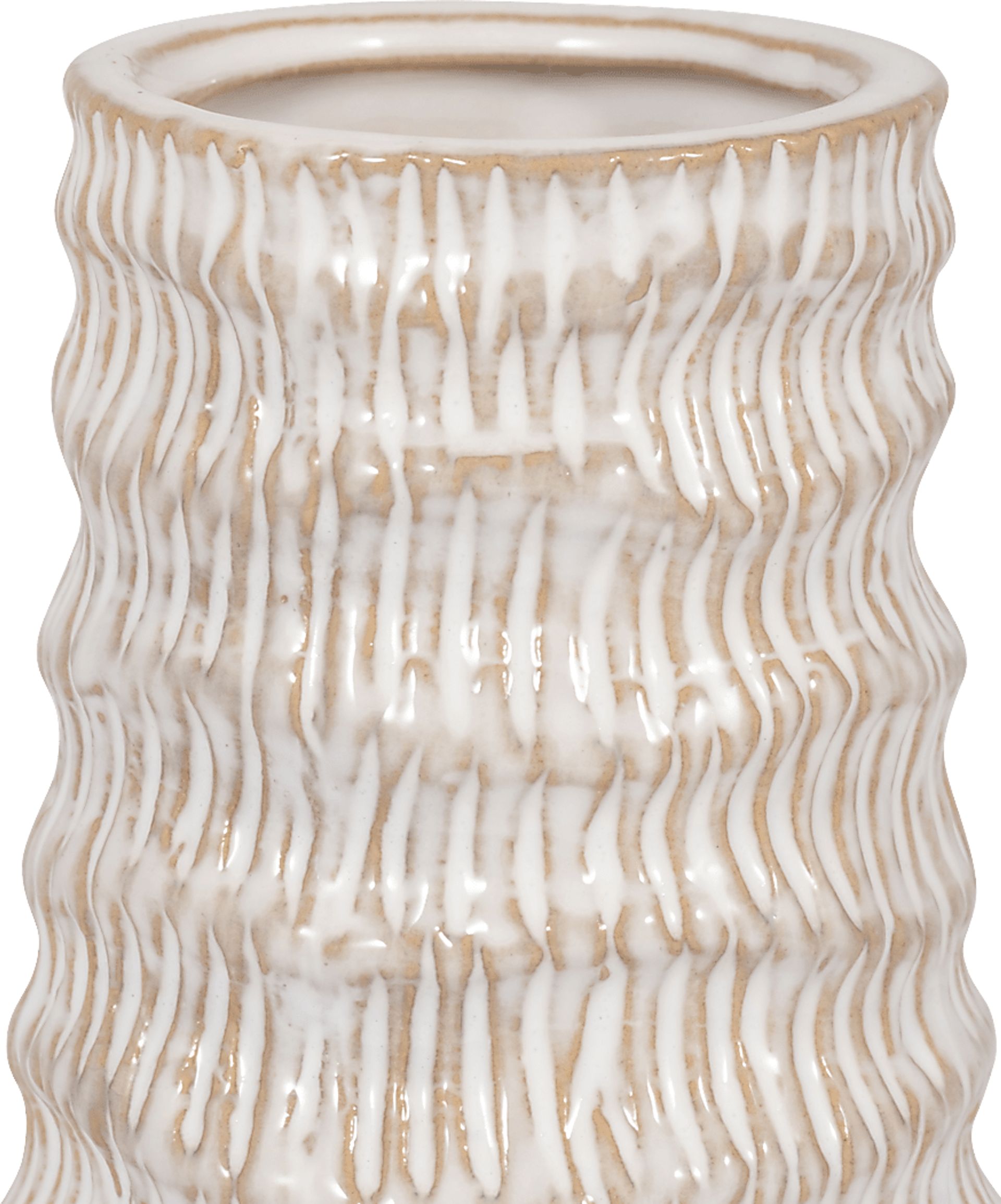 Dataa White 9 in. Vase - Image 4