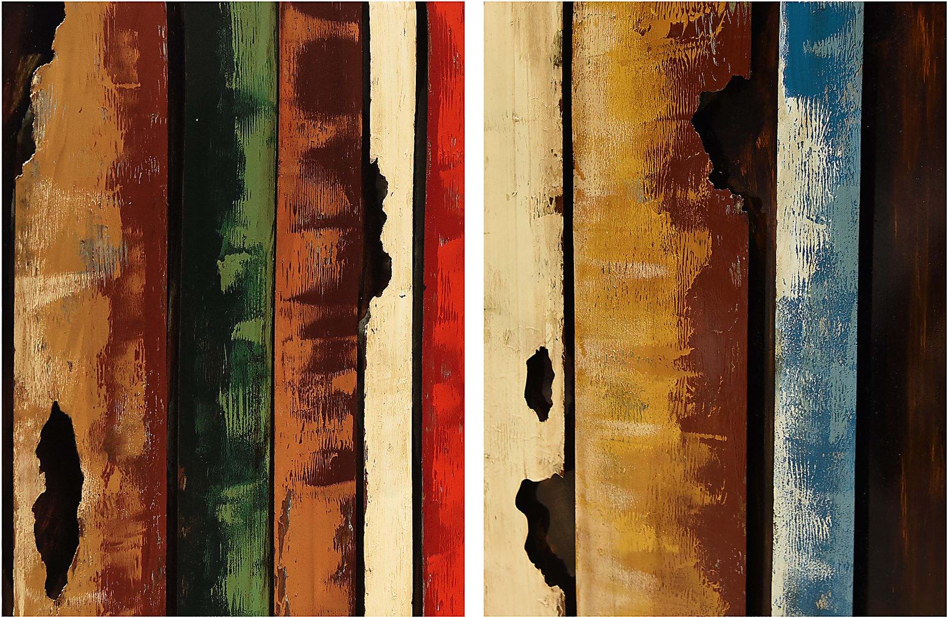 Dated Stripes Wall Decor - Image 3