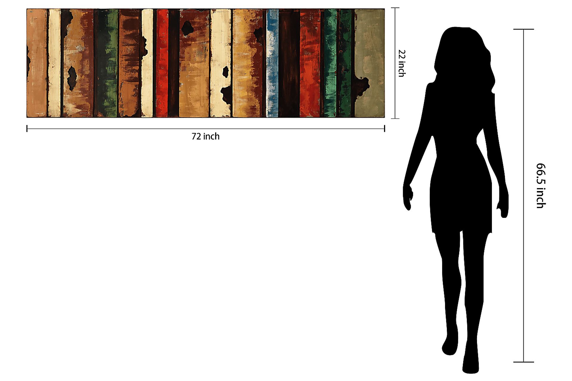 Dated Stripes Wall Decor - Image 6