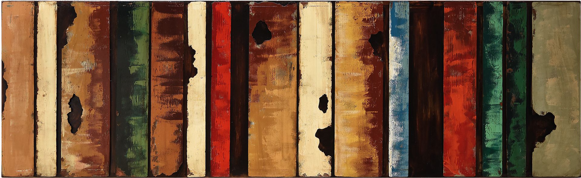 Dated Stripes Wall Decor - Image 1