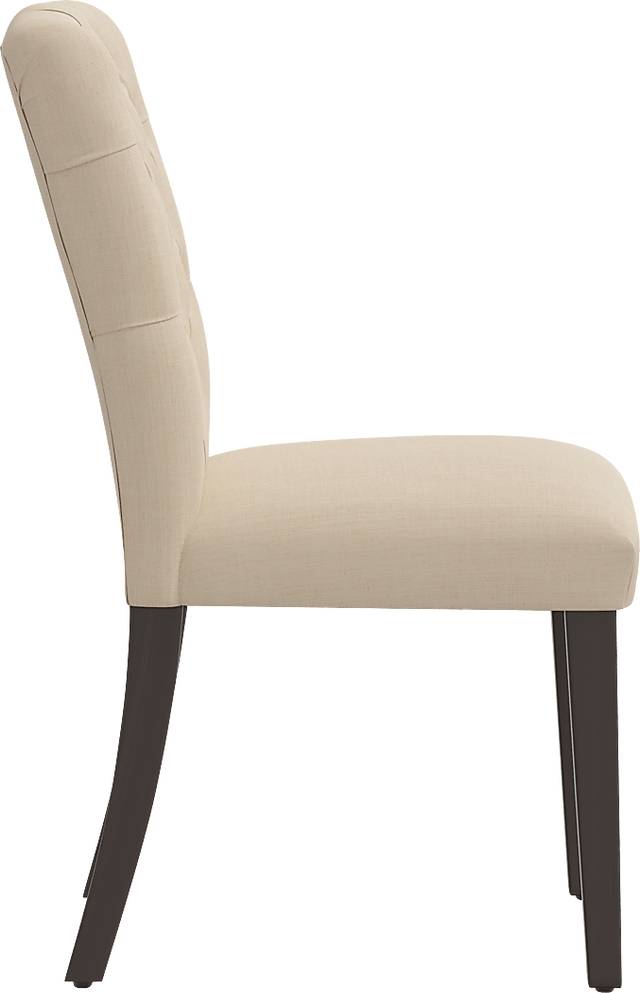 Dati Beige Side Chair - Thumbnail - Image 3