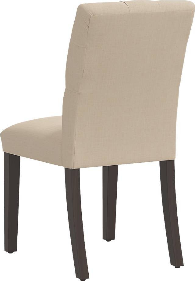 Dati Beige Side Chair - Thumbnail - Image 4