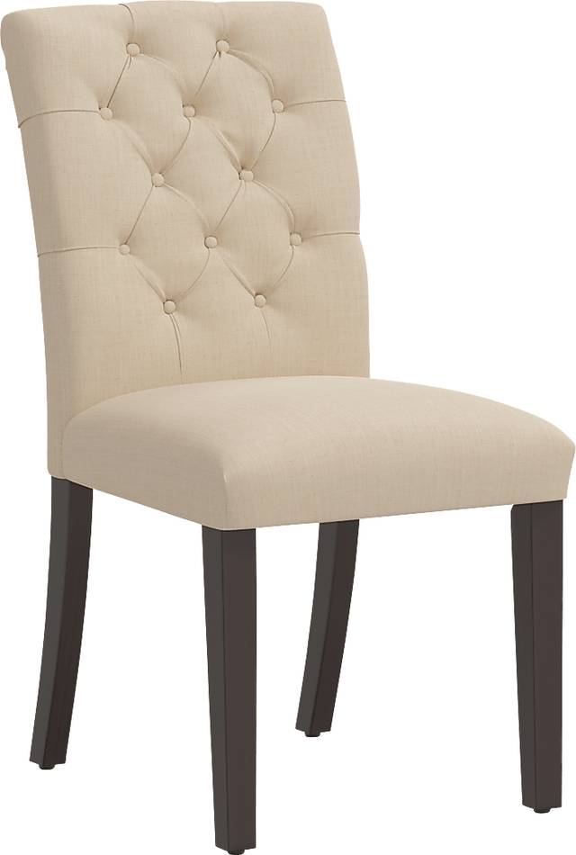 Dati Beige Side Chair - Thumbnail - Image 1