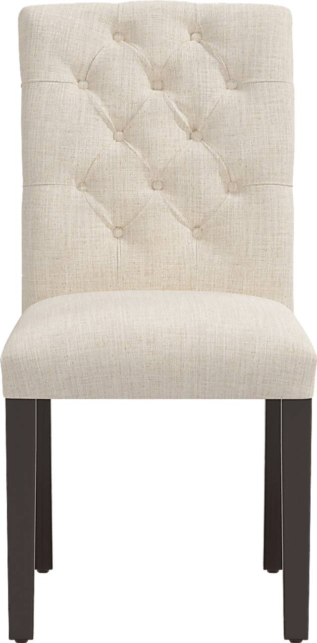 Dati Cream Side Chair - Thumbnail - Image 2