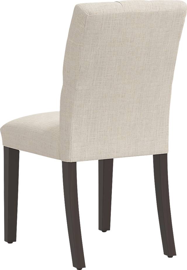 Dati Cream Side Chair - Thumbnail - Image 4