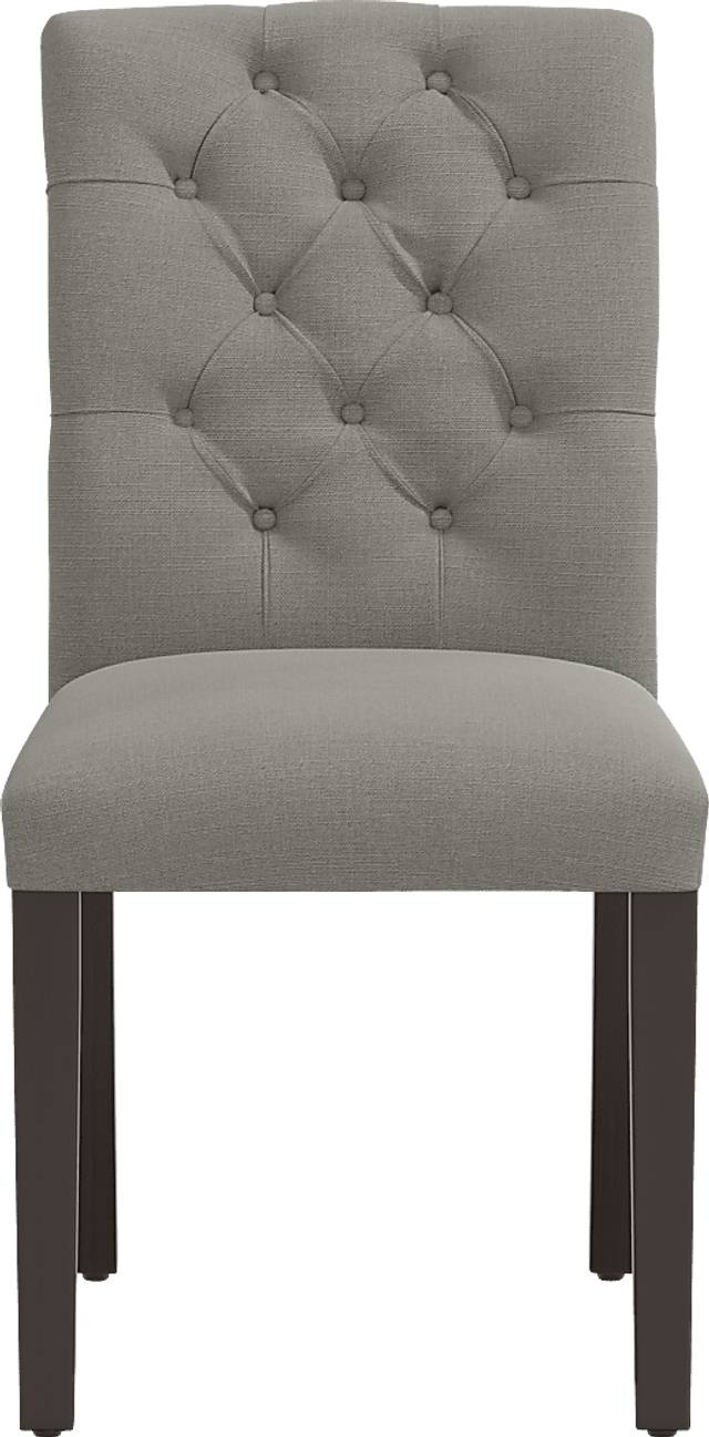 Dati Gray Side Chair - Thumbnail - Image 2