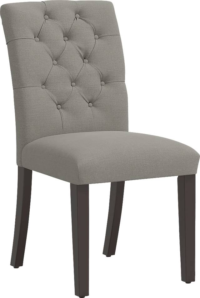 Dati Gray Side Chair - Thumbnail - Image 1