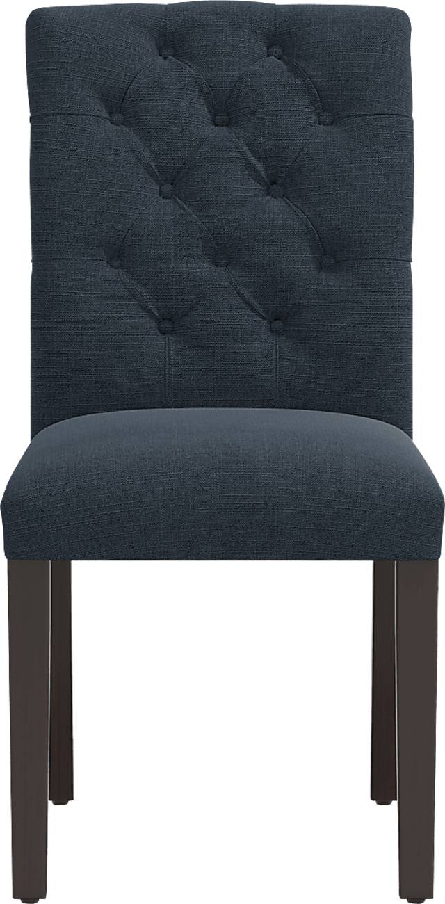 Dati Navy Side Chair - Thumbnail - Image 2