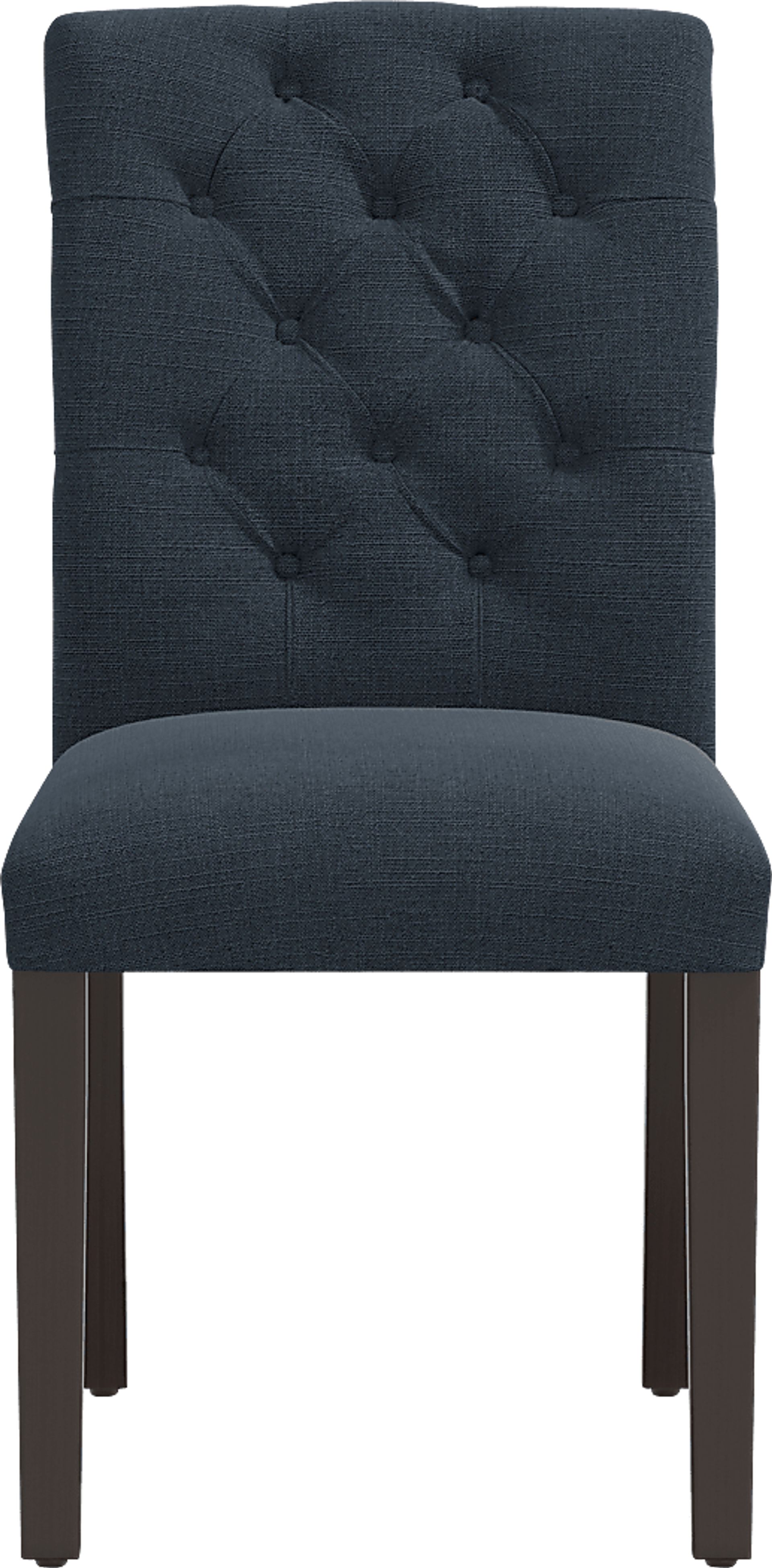 Dati Navy Side Chair - Image 2