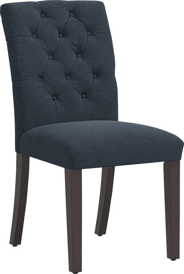 Dati Navy Side Chair - Thumbnail - Image 1