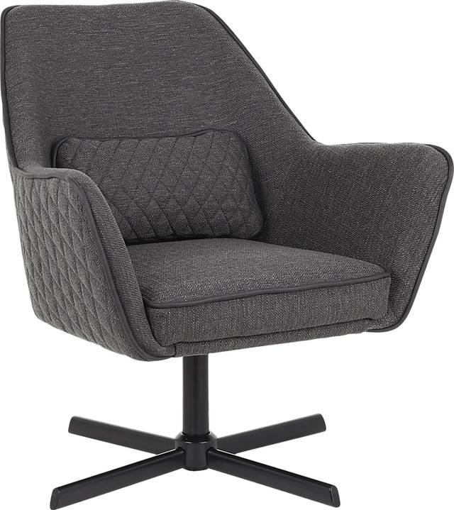 Datura Charcoal Accent Chair - Thumbnail - Image 1