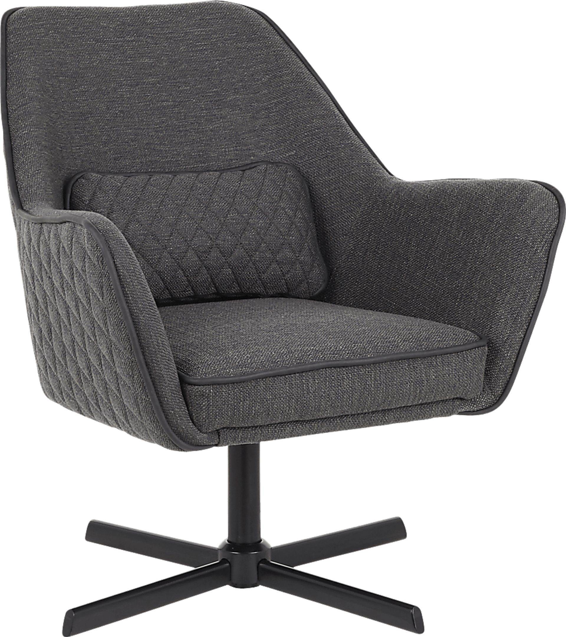 Datura Charcoal Accent Chair - Image 1