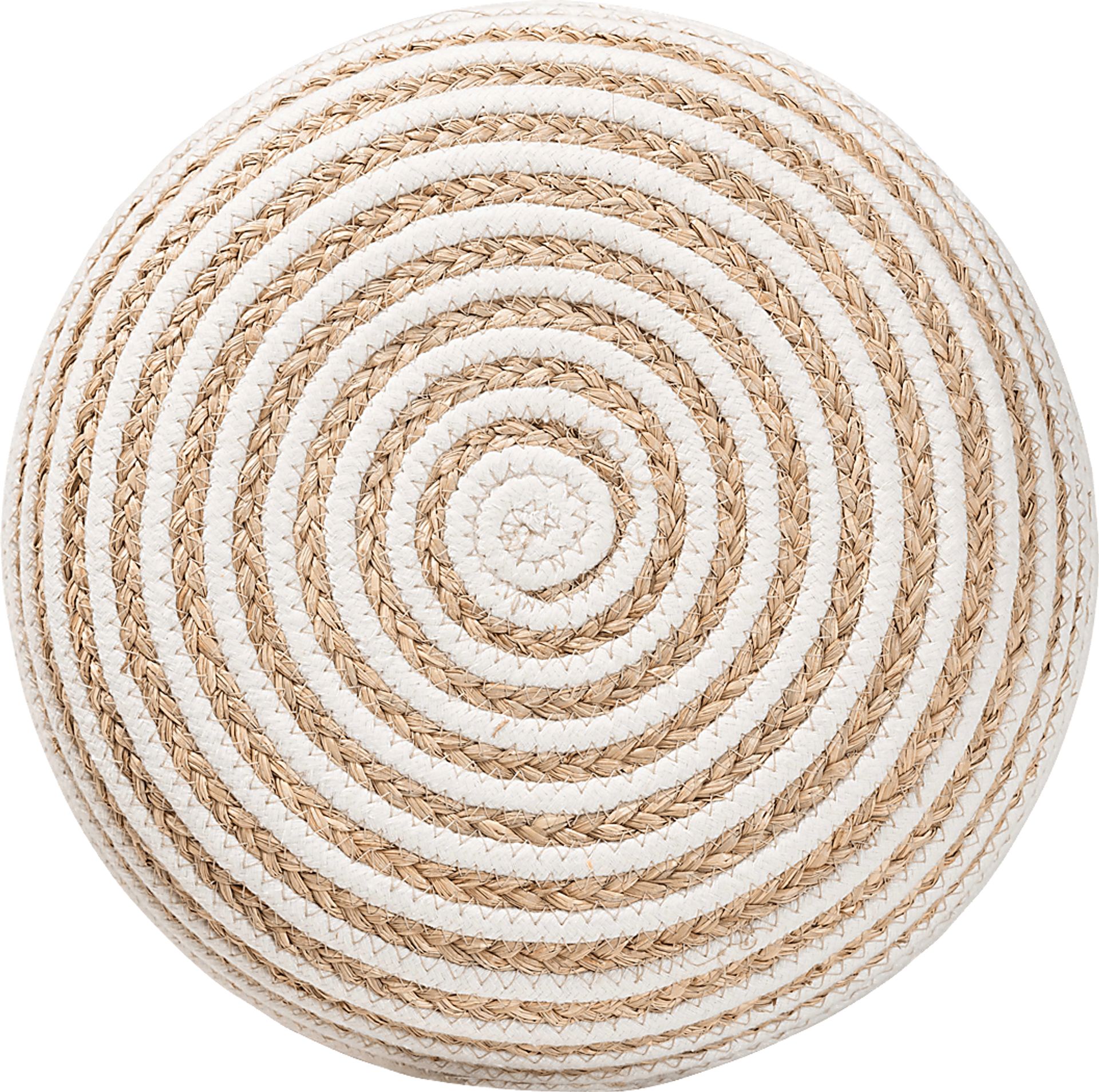 Daufaskie Natural Ottoman - Image 3