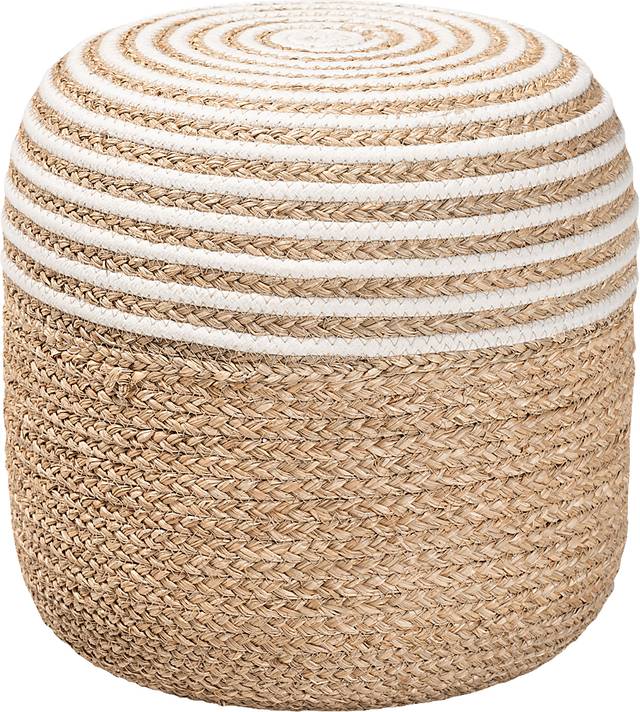 Daufaskie Natural Ottoman - Thumbnail - Image 1