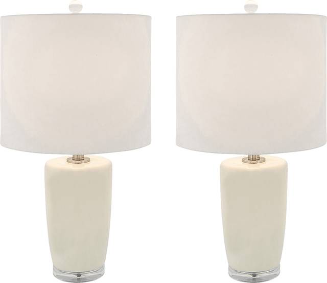 Davan Bay Ivory Lamp Set of 2 - Thumbnail - Image 2