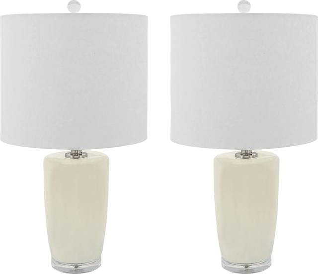 Davan Bay Ivory Lamp Set of 2 - Thumbnail - Image 1