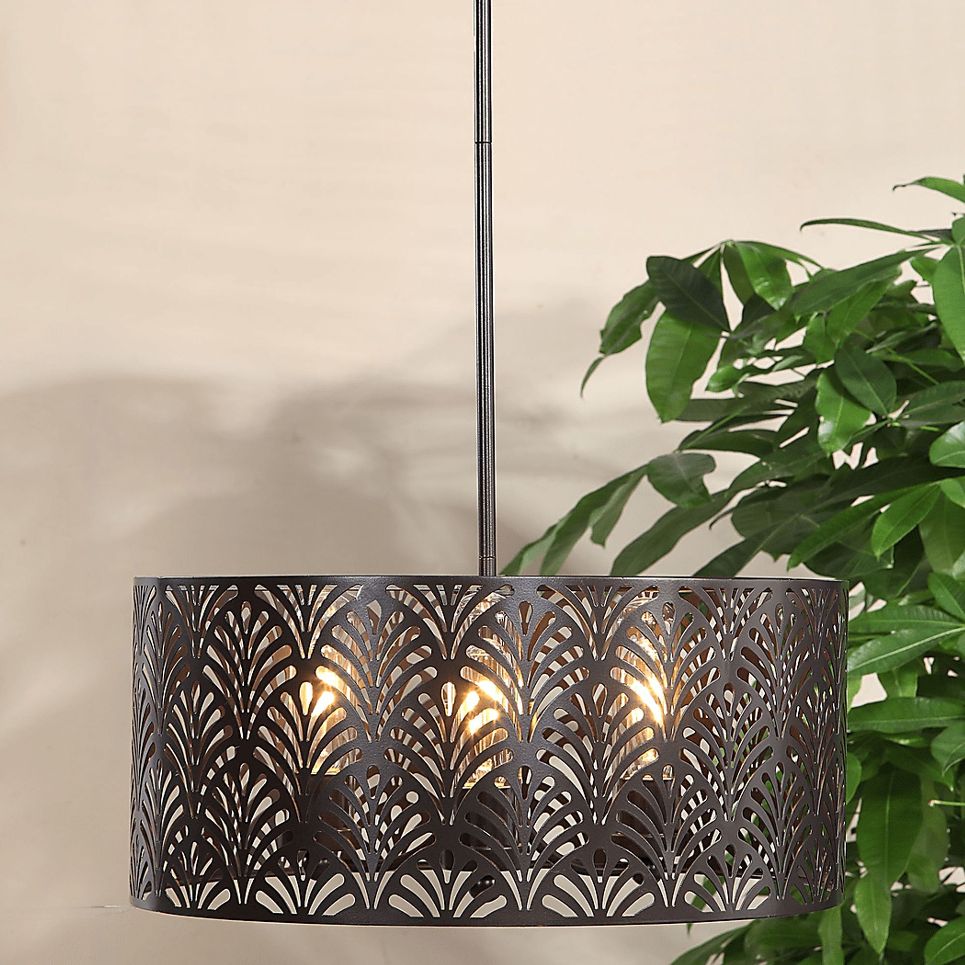 Daveler Bronze Outdoor Pendant - Image 5