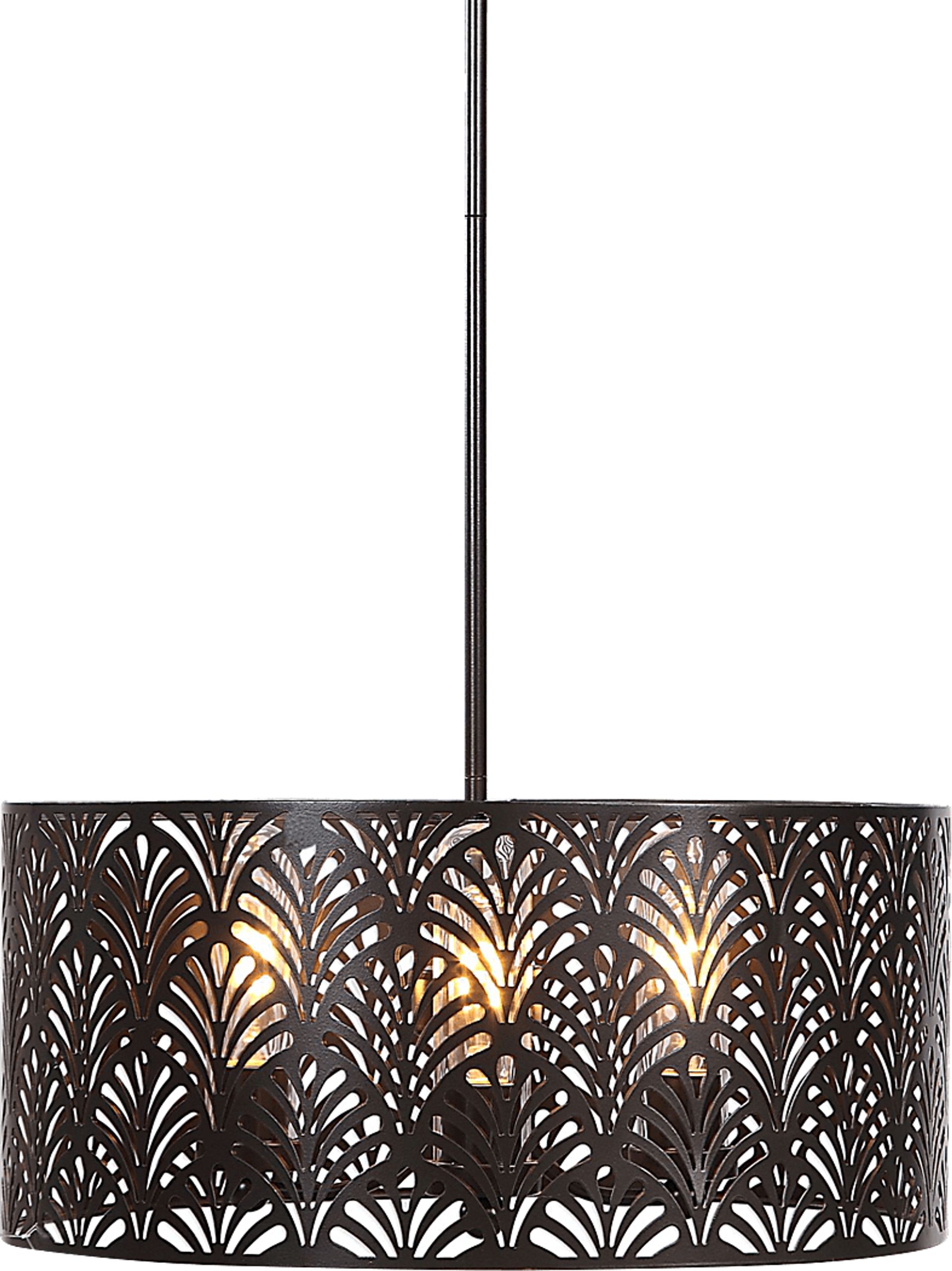 Daveler Bronze Outdoor Pendant - Image 1